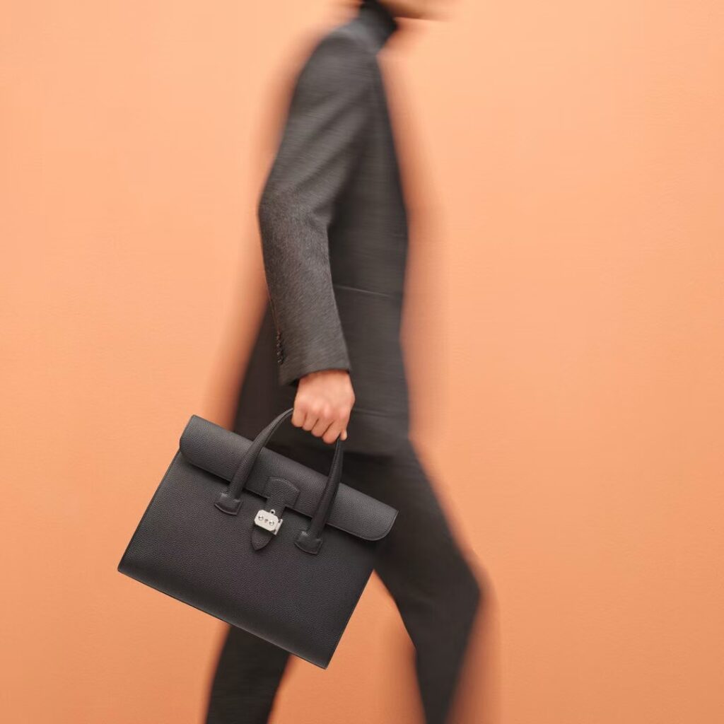 高仿 Hermès 愛馬仕黑色 Togo 皮手提包公事包怎麼樣？細節、手感與實用性全面解析 精品圖 45