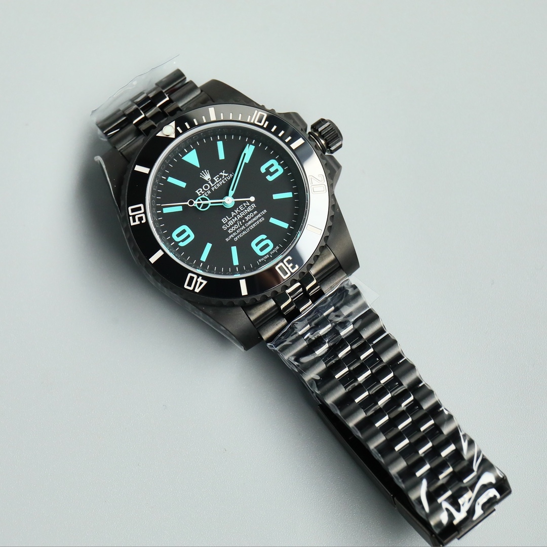 頂級高仿Rolex水鬼三代BLAKEN|黑武士系設計原單推薦 精品圖 1