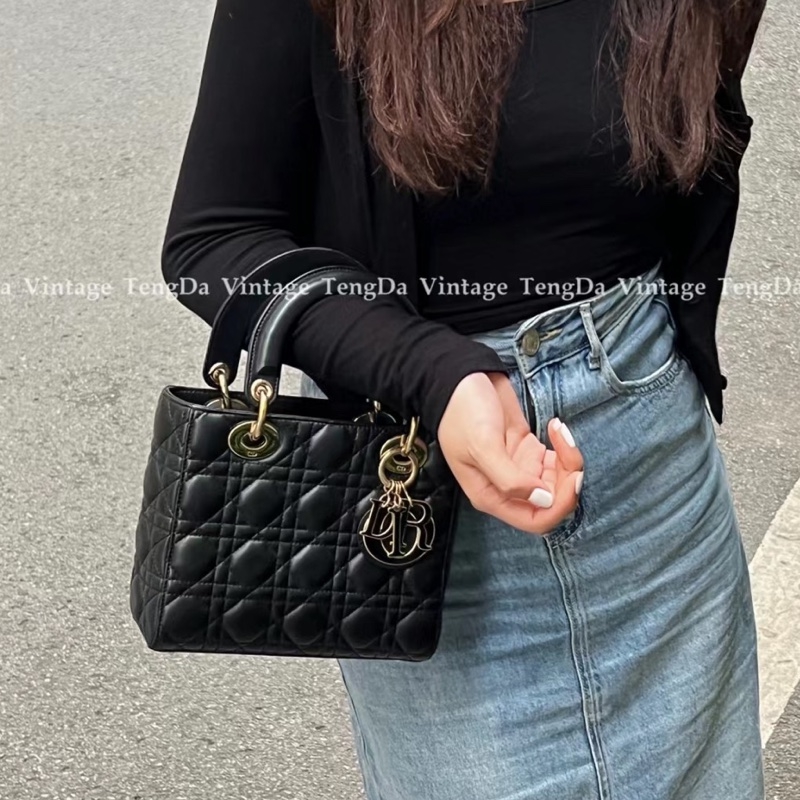 Lady Dior戴妃包原單品質深度解析：從皮革車線到金屬扣的真實觀察與比較 精品圖 2