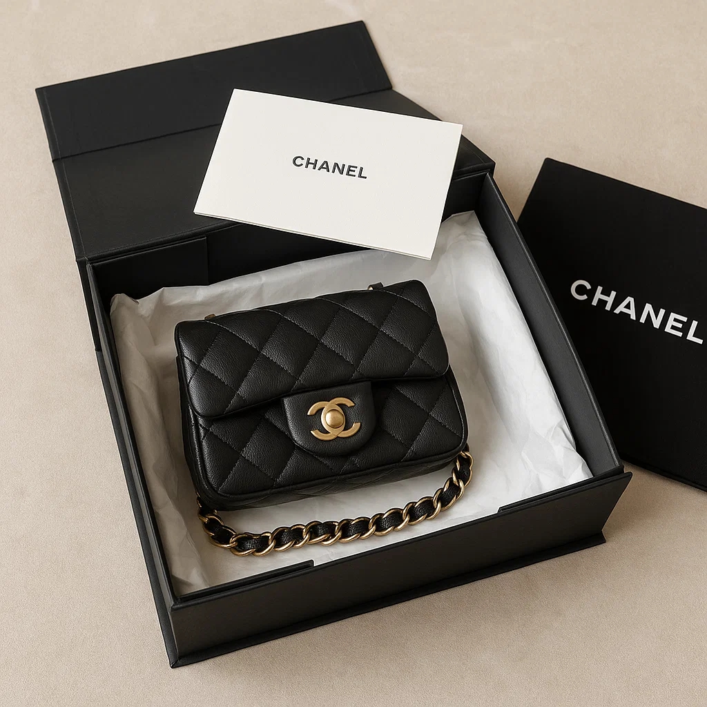 高仿香奈兒 Mini Flap 開箱實錄|細節做工超乎想像的精品級體驗 高仿圖 3 高仿香奈兒 Mini Flap 開箱實錄|細節做工超乎想像的精品級體驗 精品圖 3