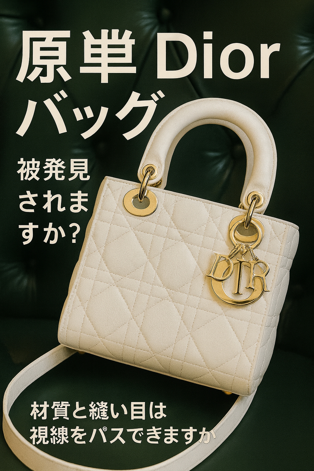 原单Dior包真实评测：材质与缝线细节大公开，能否通过眼光考验？2025年女性视角深度分析 | 精品资讯指南 精品圖 3