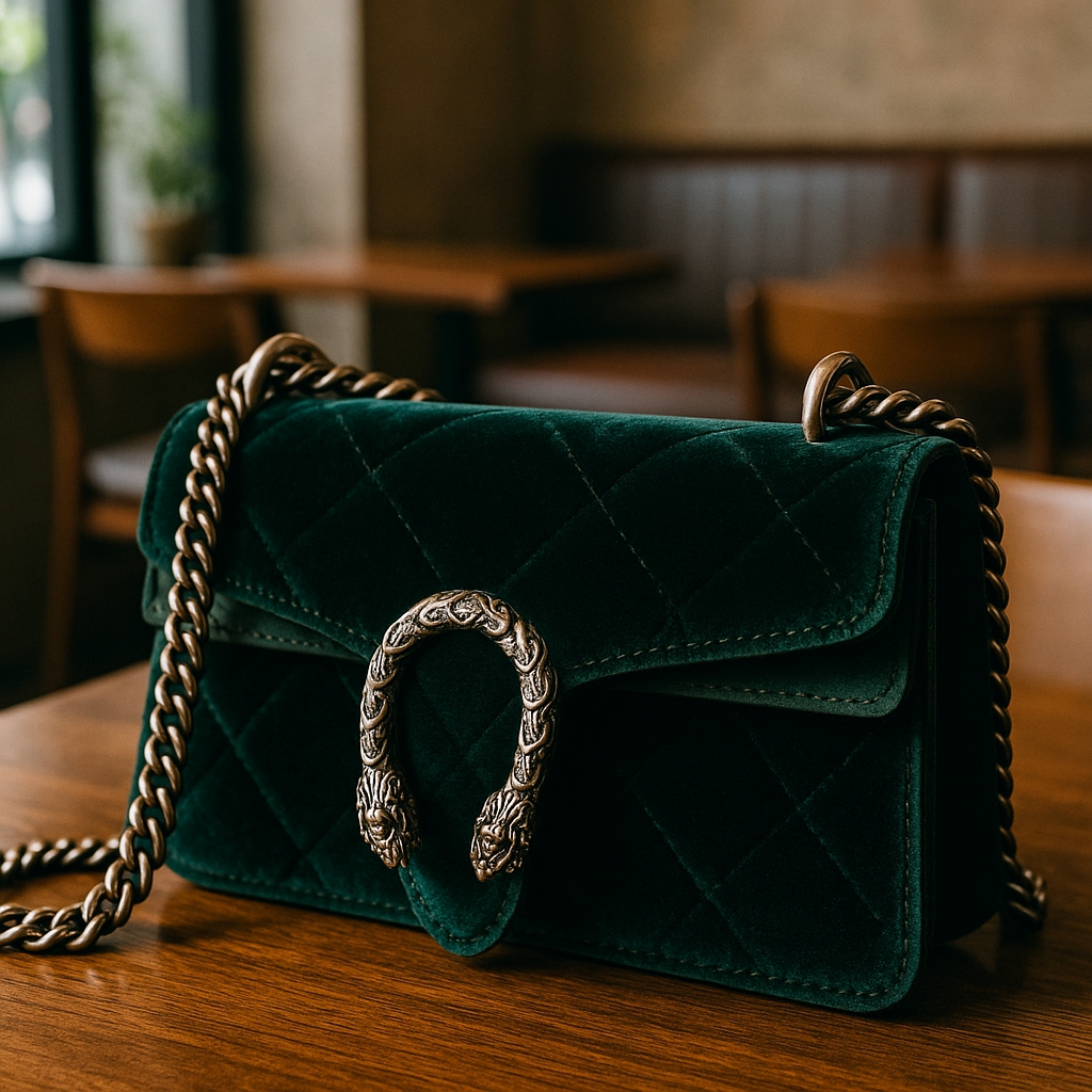 青田街咖啡館的綠色幻影：那只高仿Gucci Dionysus絲絨包，與我長達兩年的光影對話 精品圖 10